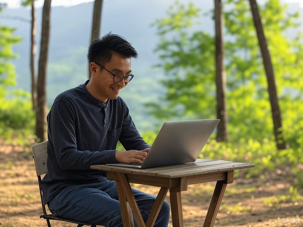 Remote working image